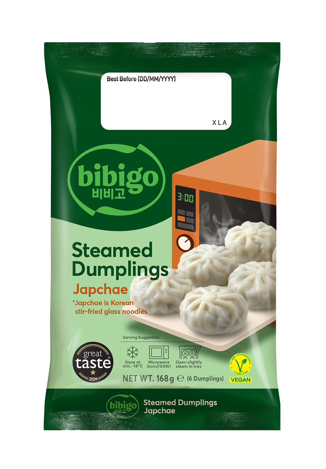 Bibigo Mundu – Glasnudeln (Japchae) 168g x 24