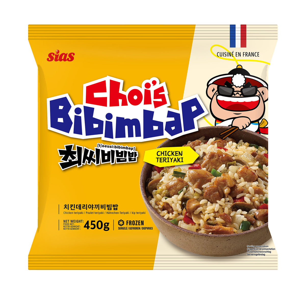 Bibimbap Hähnchen Teriyaki 450g x 10