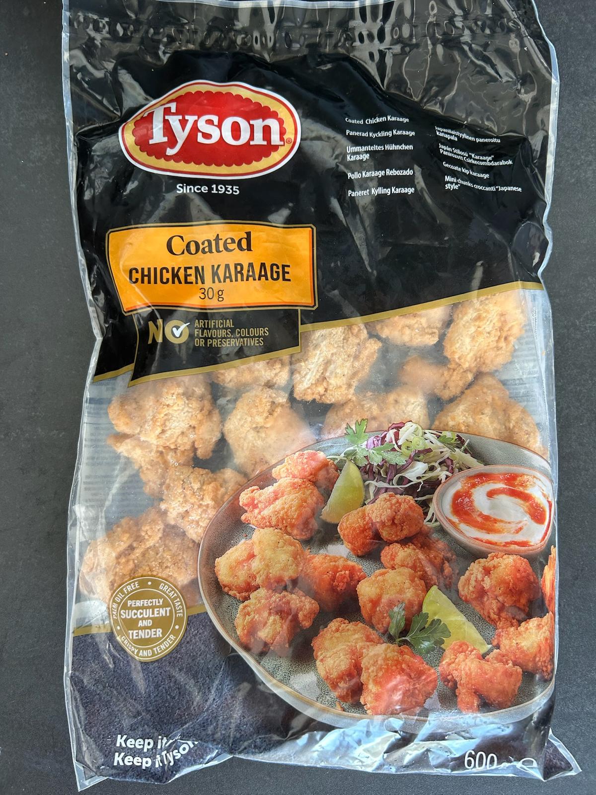 Fritiertes Hühnerfleisch Chicken Karage 600g x 10_1