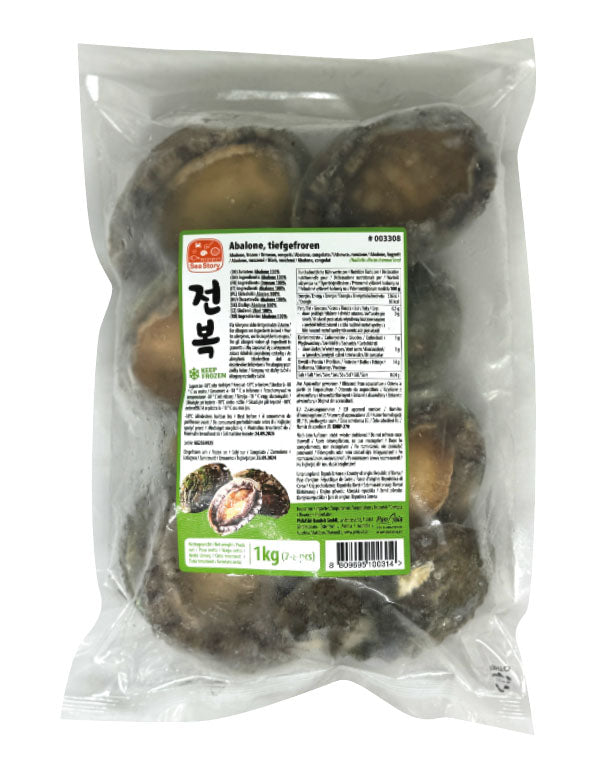 Abalone, frozen (7~8ea/1kg) x 10 