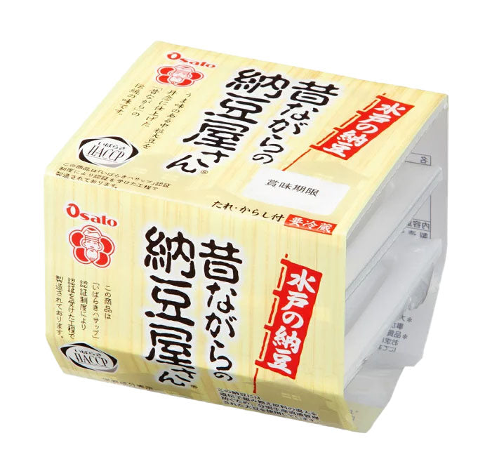 Natto Sojabohnen(medium) fermentiert m Senf  JP/ (40g x 3) x 12