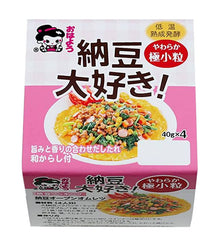 Natto Sojabohnen(sehr klein) fermentiert m Senf  JP/ (40g x 4) x 12