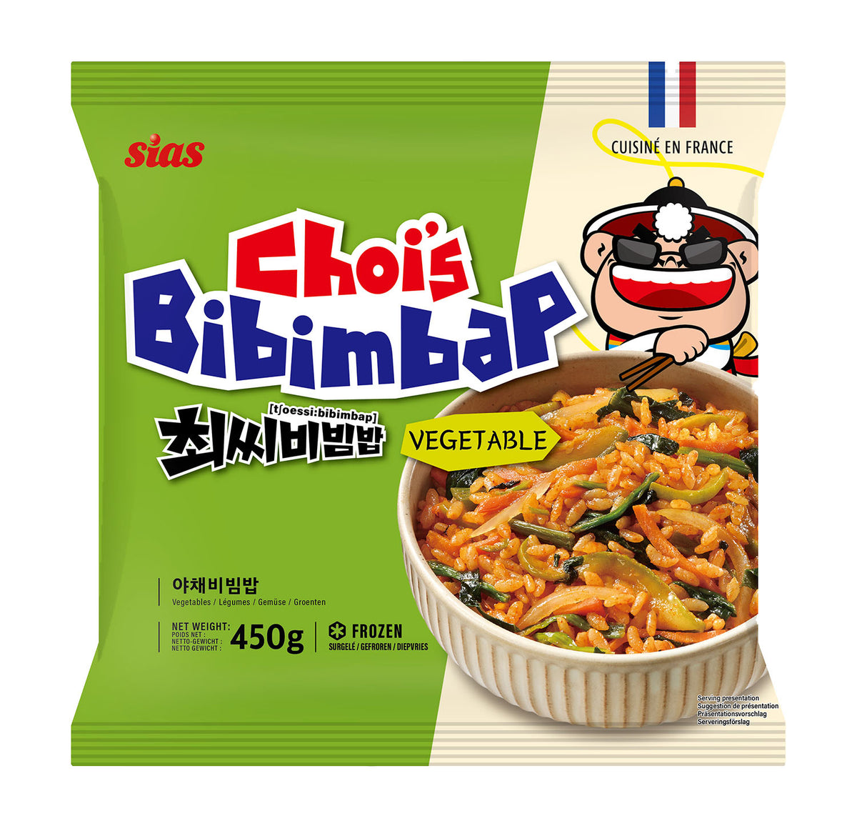 Bibimbap Gemüse 450g x 10
