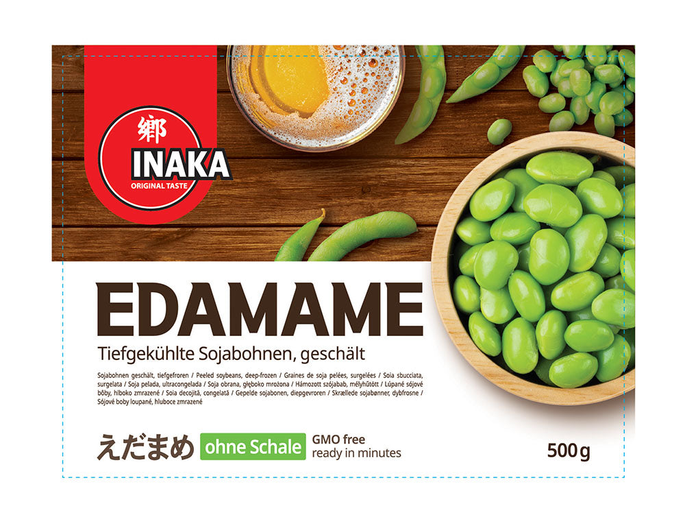 Edamame OHNE Schale ohne Salz 500g x 20