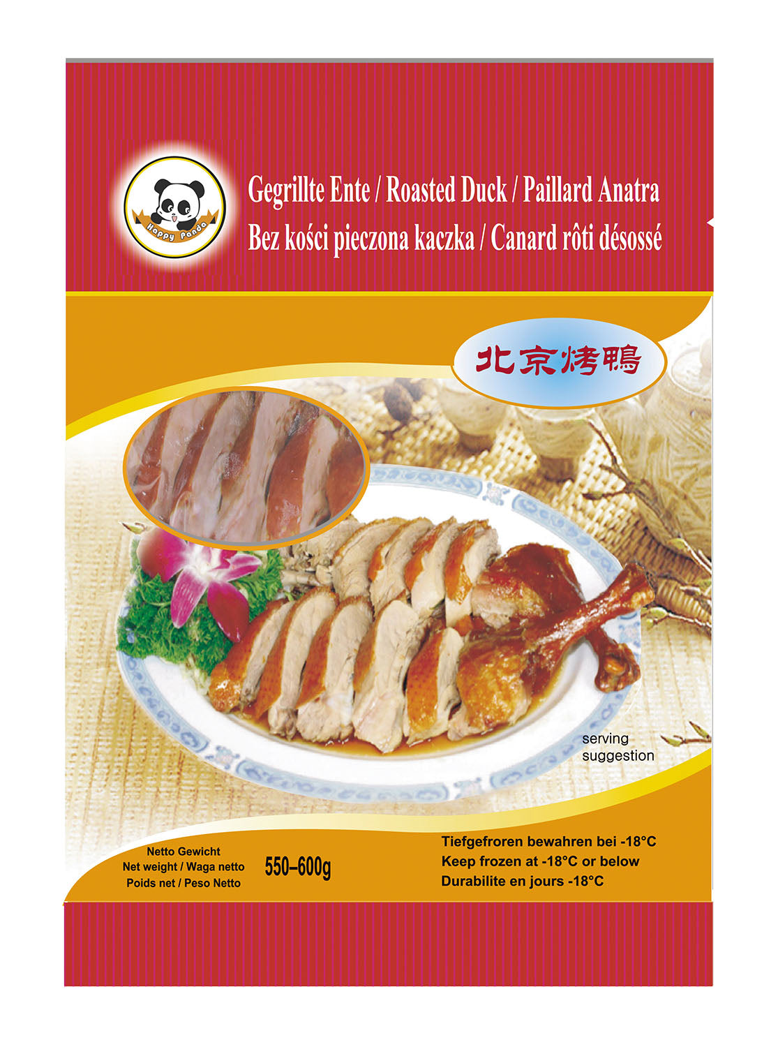 Ente gegrillt "M" (600-650g) 10kg TK