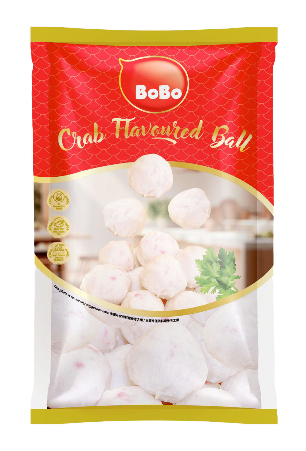 Fischbällchen mit Krabbengeschmack 200g x 25