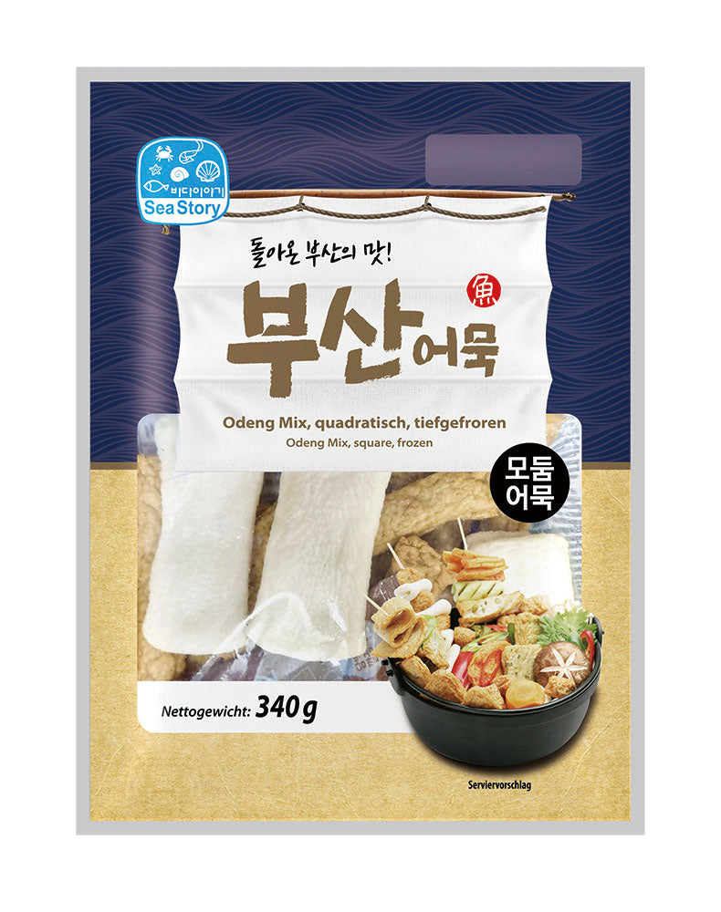Fischteig, mix (Odeng) 340g x 25 TK