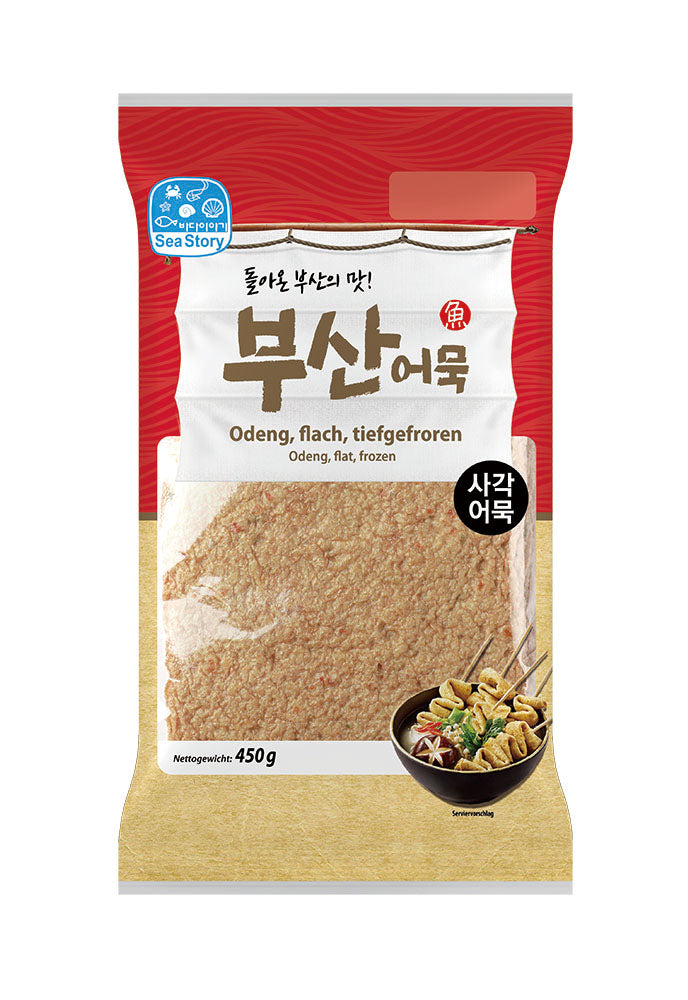 Fischteig, rechteckig (Odeng) 450g x 20 TK