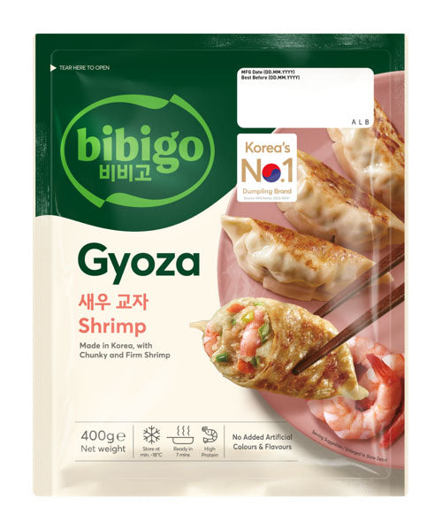 Gyosa mit Garnelen & Gemüse 400g x 16 aus Korea