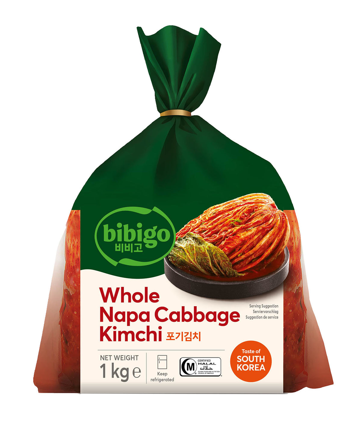 Kimchi Chinakohl ganz  1kg x 6 HALAL