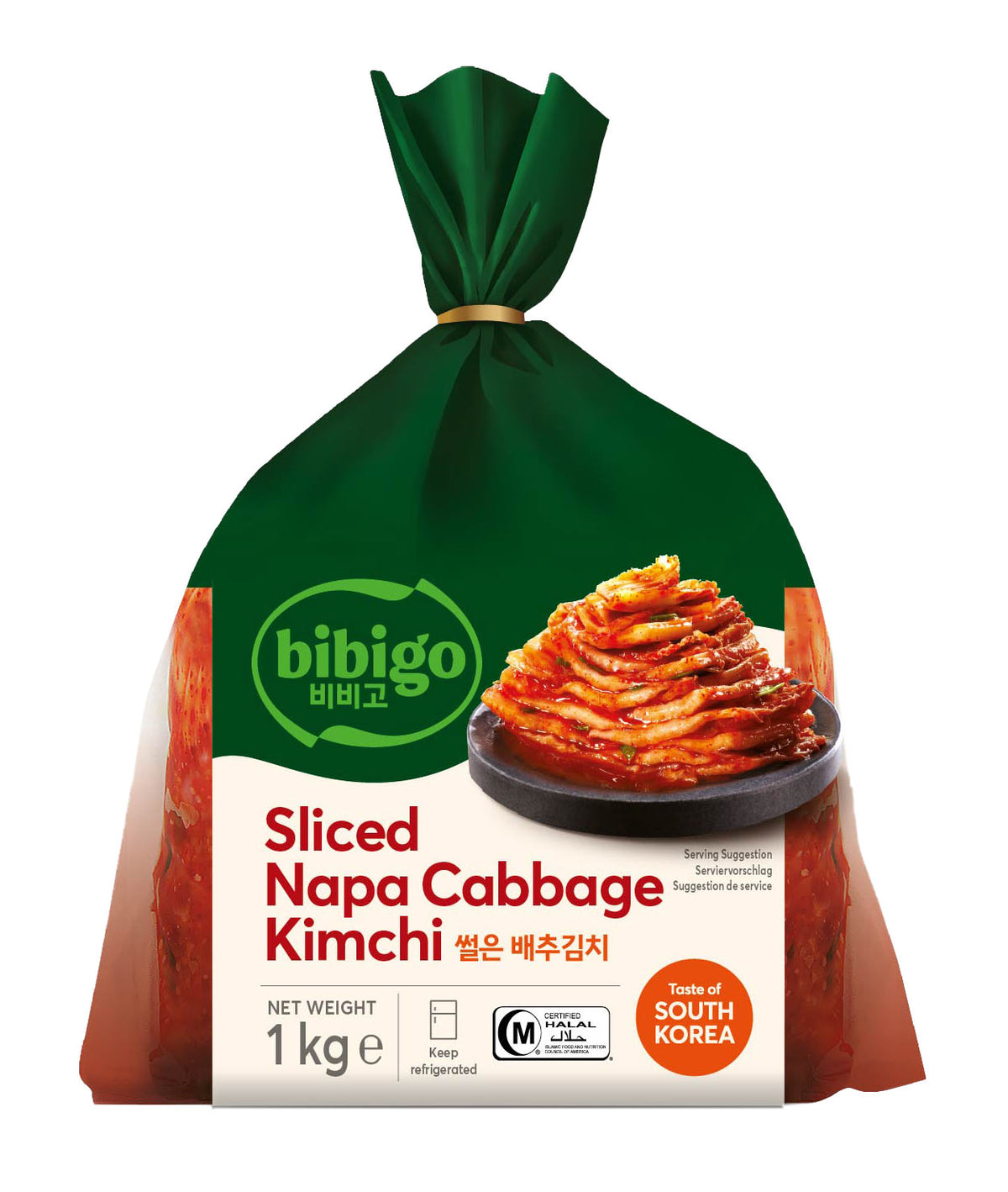 Kimchi Chinakohl geschnitten 1kg x 6 HALAL