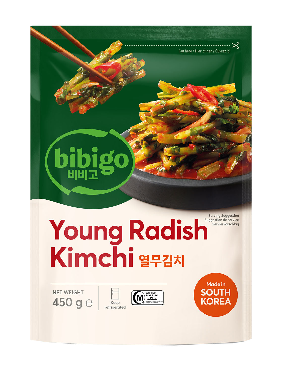 Kimchi Jungrettich Yeulmu 450g x 12 HALAL