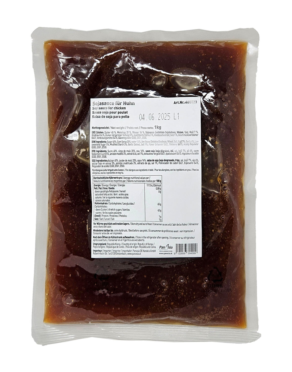 Korean Chicken Sauce - Sojasauce 1kg x 10