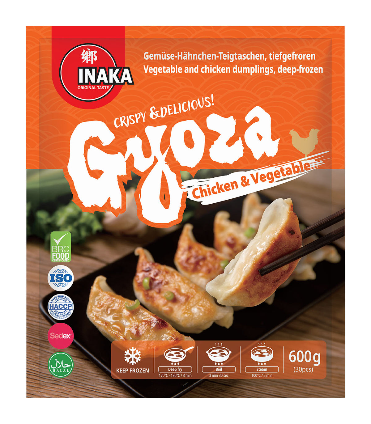 Mandu Gyoza (Hühnerfleisch) 600g x 10