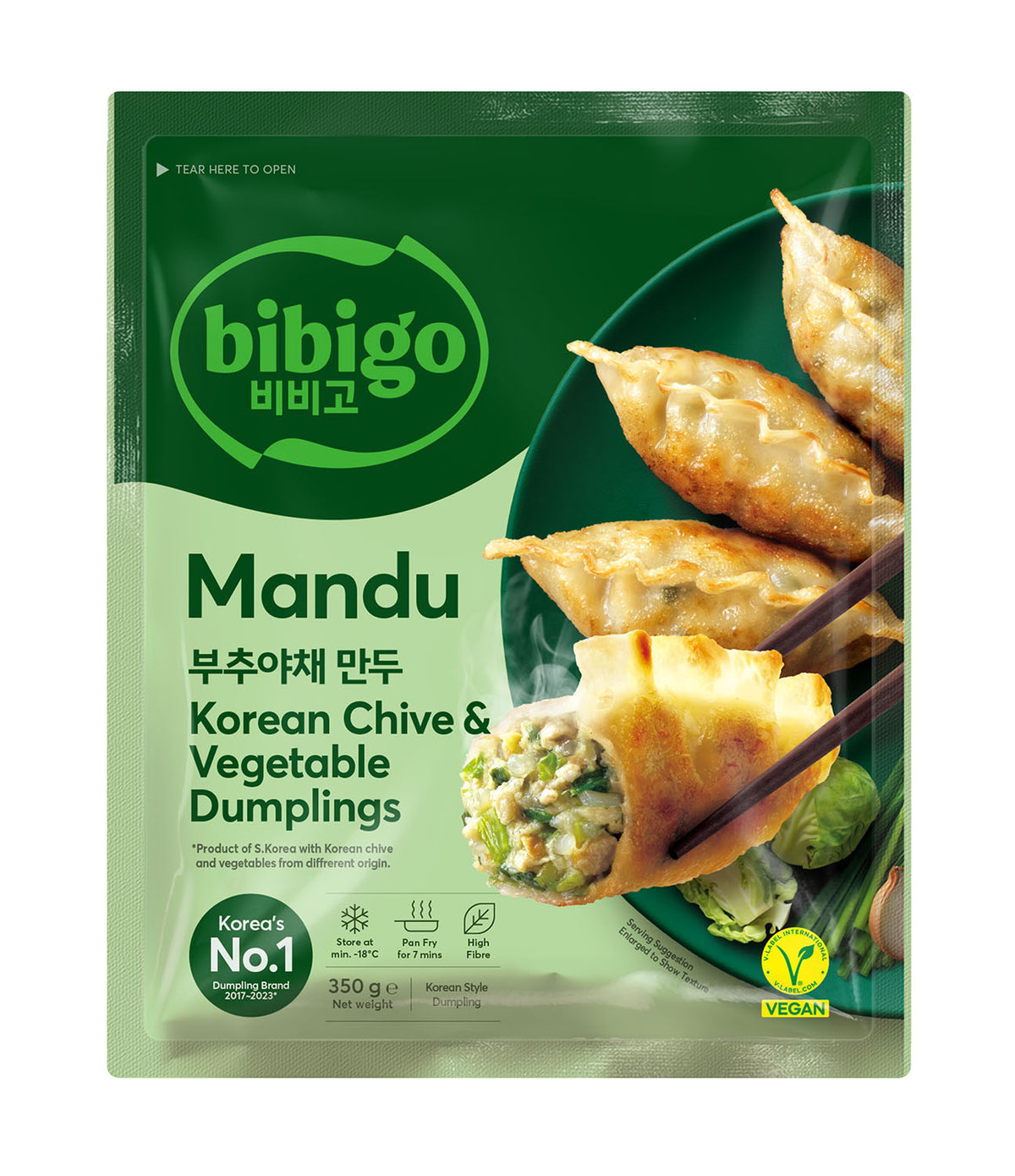 Mandu Plant-Based-Chive & Vegetable 350g x 20