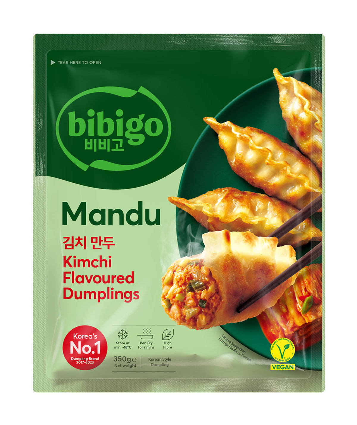 Mandu Plant-Based Kimchi 350g x 20