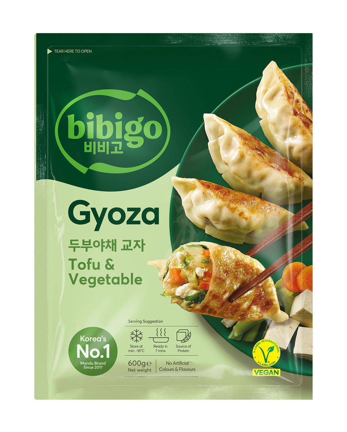 Mandu Tofu & Gemüse 600g x 12
