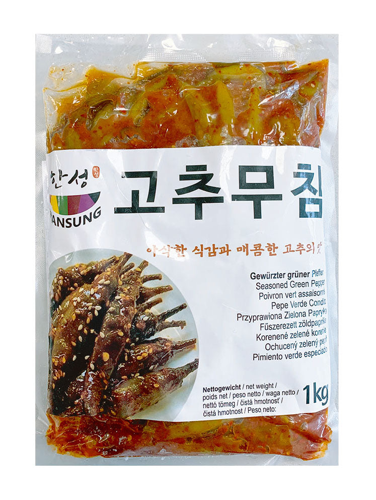 Paprika gewürzt mit Paprikapaste 1kg x 10