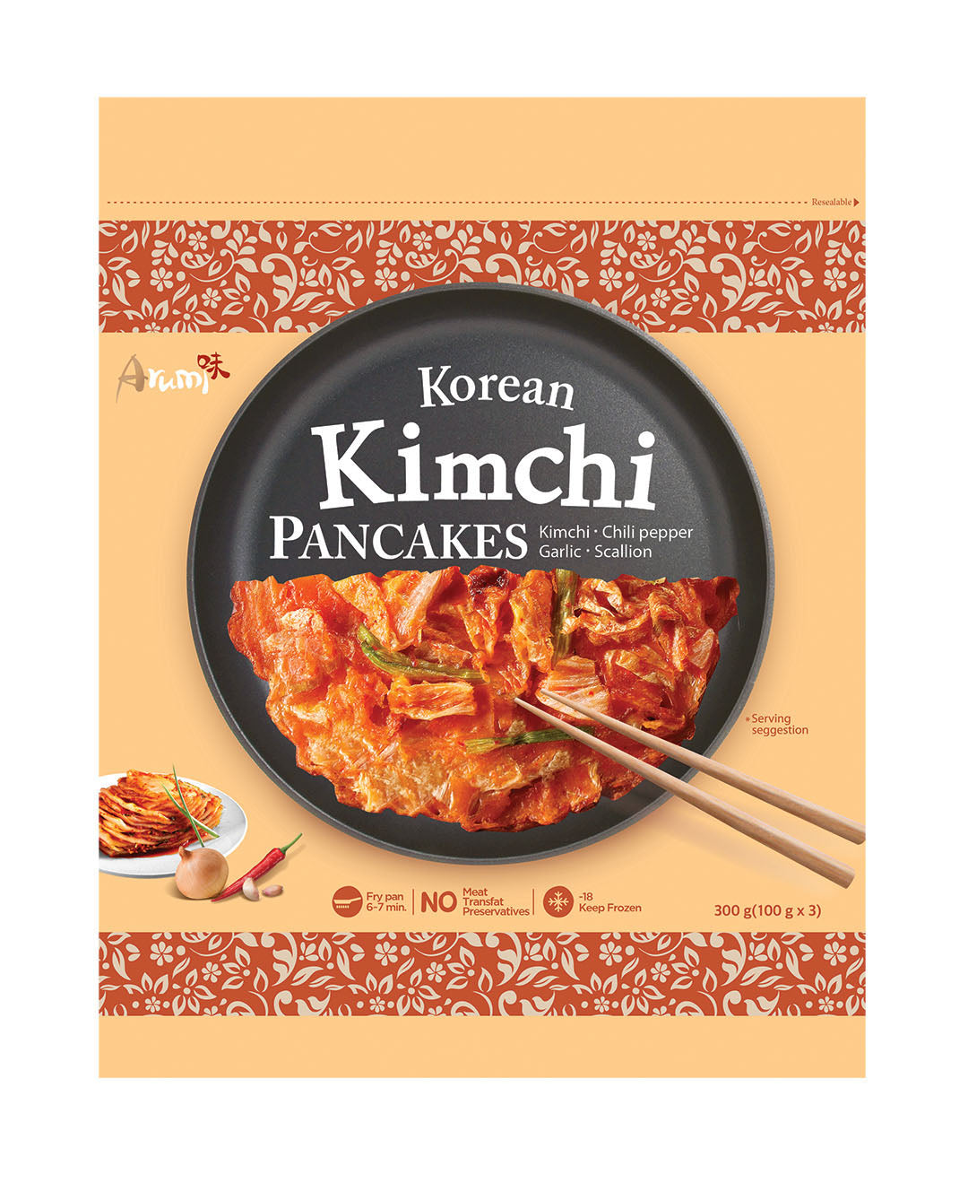 Pfannkuchen Kimchi 300g x 20