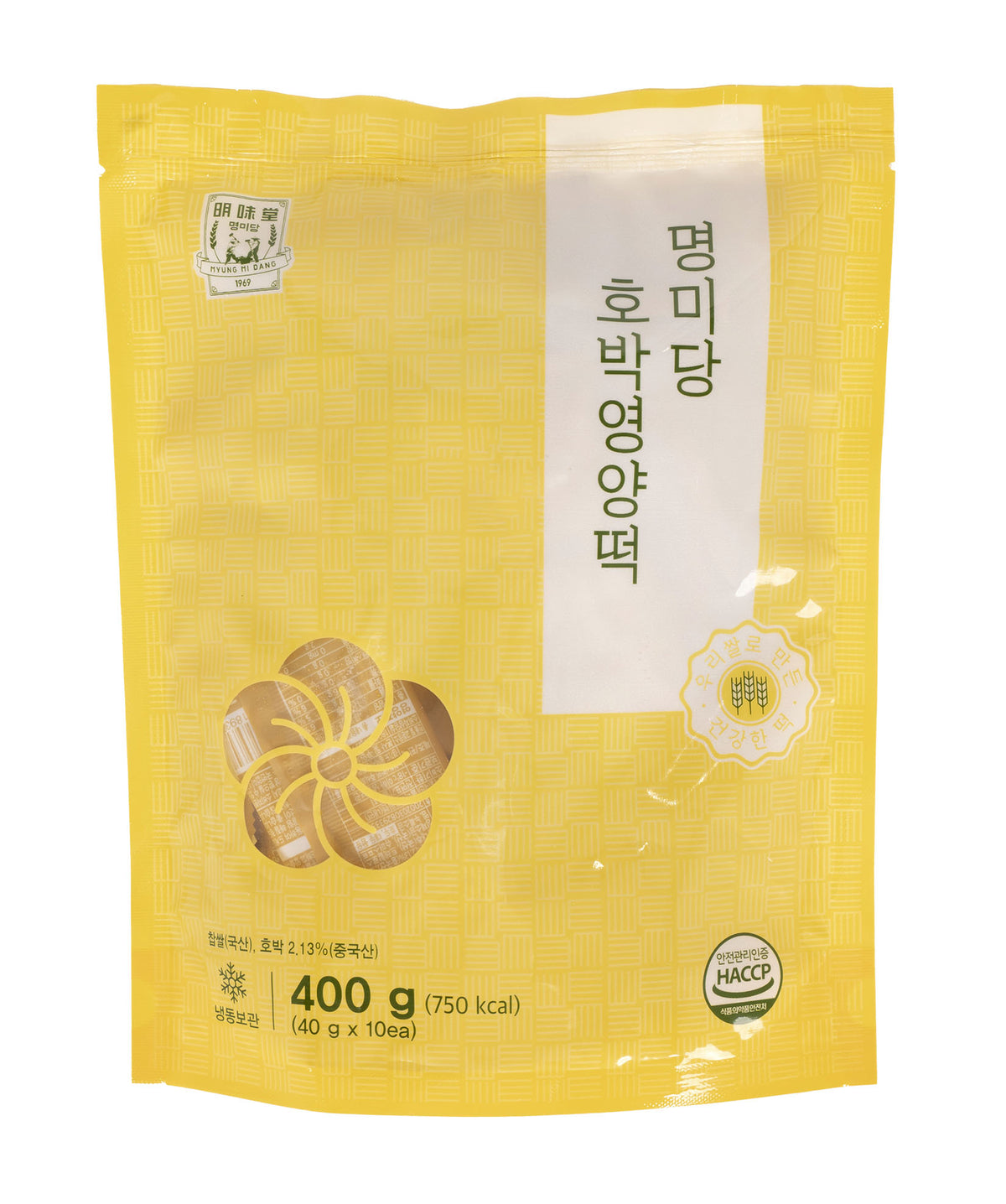 Reiskuchen mit Kürbis 'Yeongyang' (40g x 10) x 20  