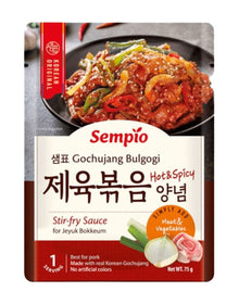 Sauce Scharf gebratene Schweinefleischsauce 75g x 24