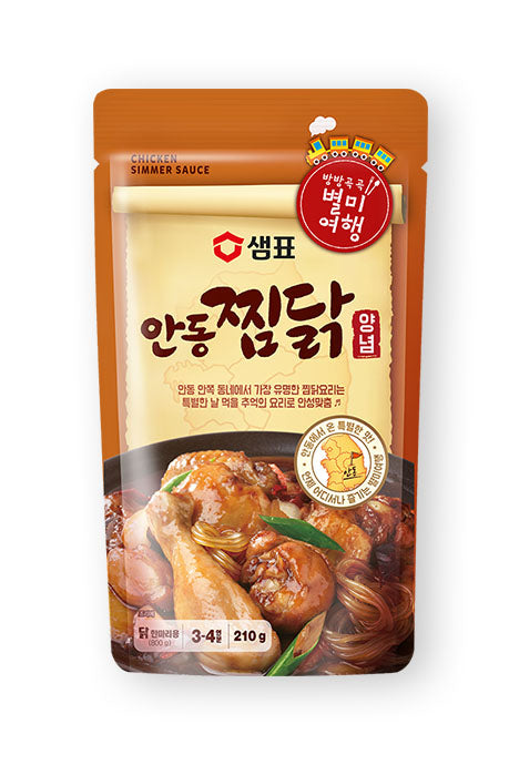 Sauce für Hühnerfleisch Simmer (Andong) 210g x 12