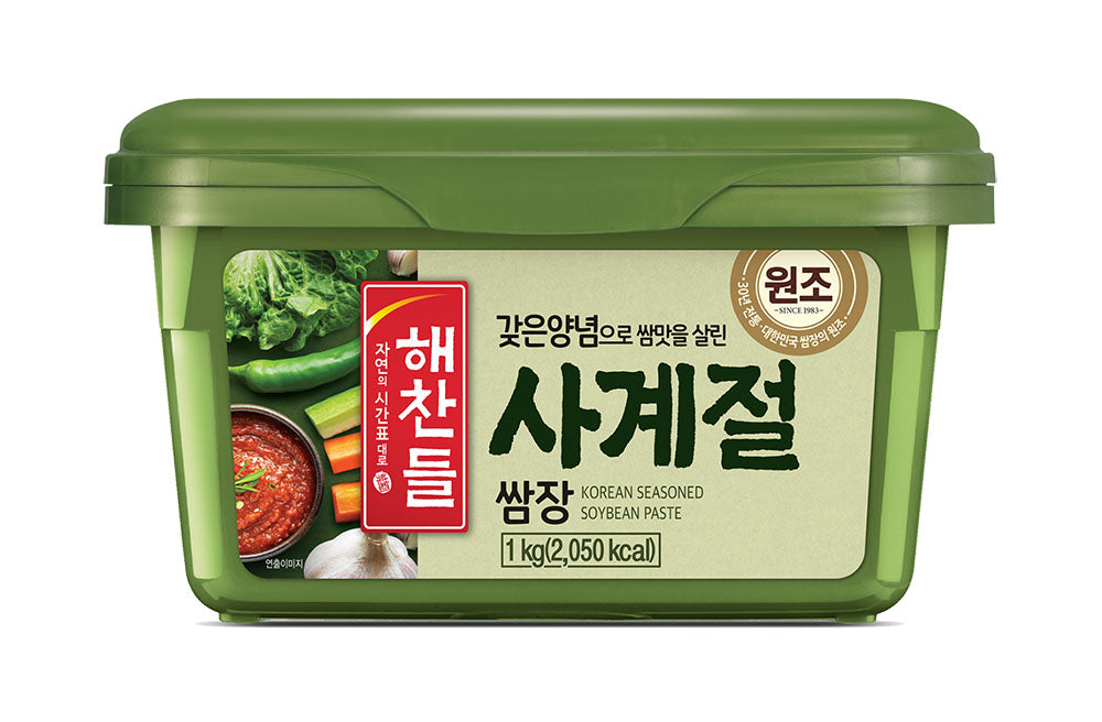 Sojabohnenpaste, gewürzt (Ssamjang) 1kg x 12