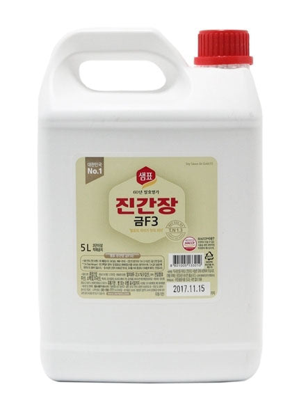 Sojasauce, Jin Gold F3  5L x 3