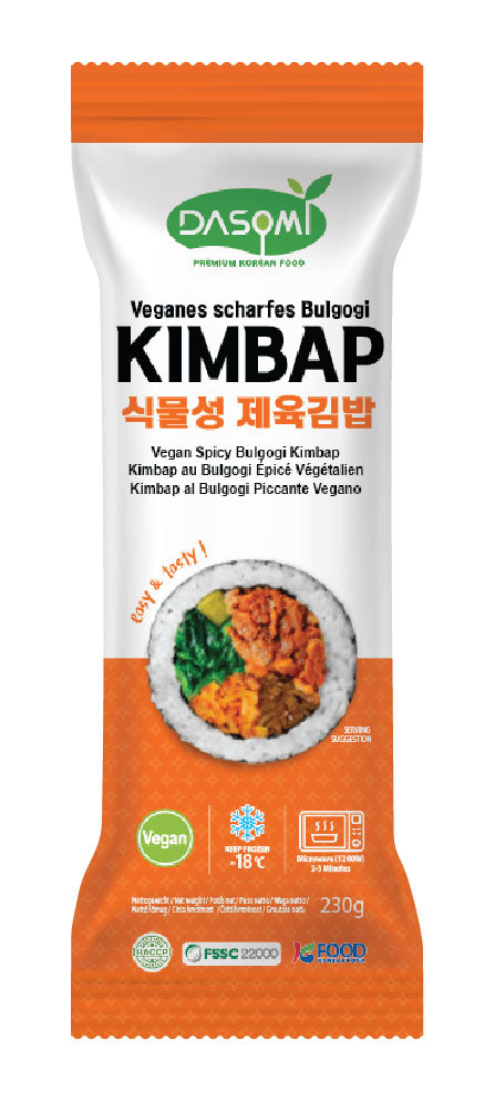 Vegen Kimbap - Scharfe Bulgogi 230g x 36 