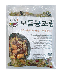 Verschiedene Nüsse in Sojasauce gekocht 1kg x 10